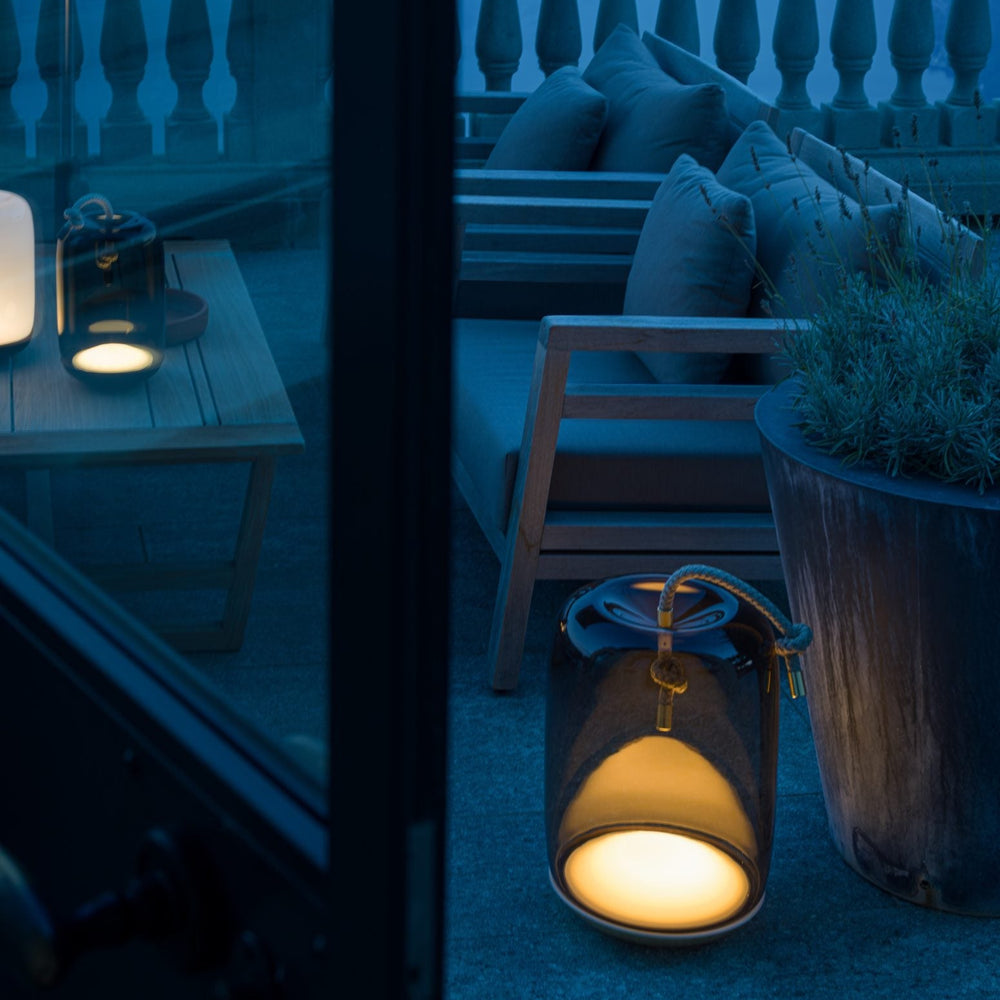 Knot Cilindro Outdoor Portable LED Table Lamp