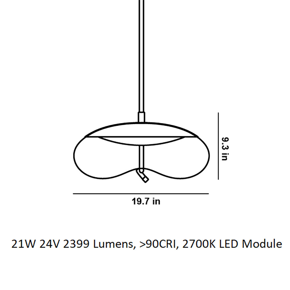 Knot Disco LED Pendant Light
