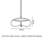 Knot Disco LED Pendant Light
