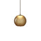 Knot Sfera LED Pendant Light  option Smoke Brown Matte / Brass
