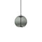 Knot Sfera LED Pendant Light  option Smoke Grey Glossy / Matte Black