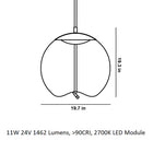 Knot Sfera LED Pendant Light