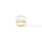 Macaron LED Table Lamp  option Transparent / Onyx Honey / White