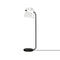 Mona LED Floor Lamp  option Transparent / Matte Black / Black