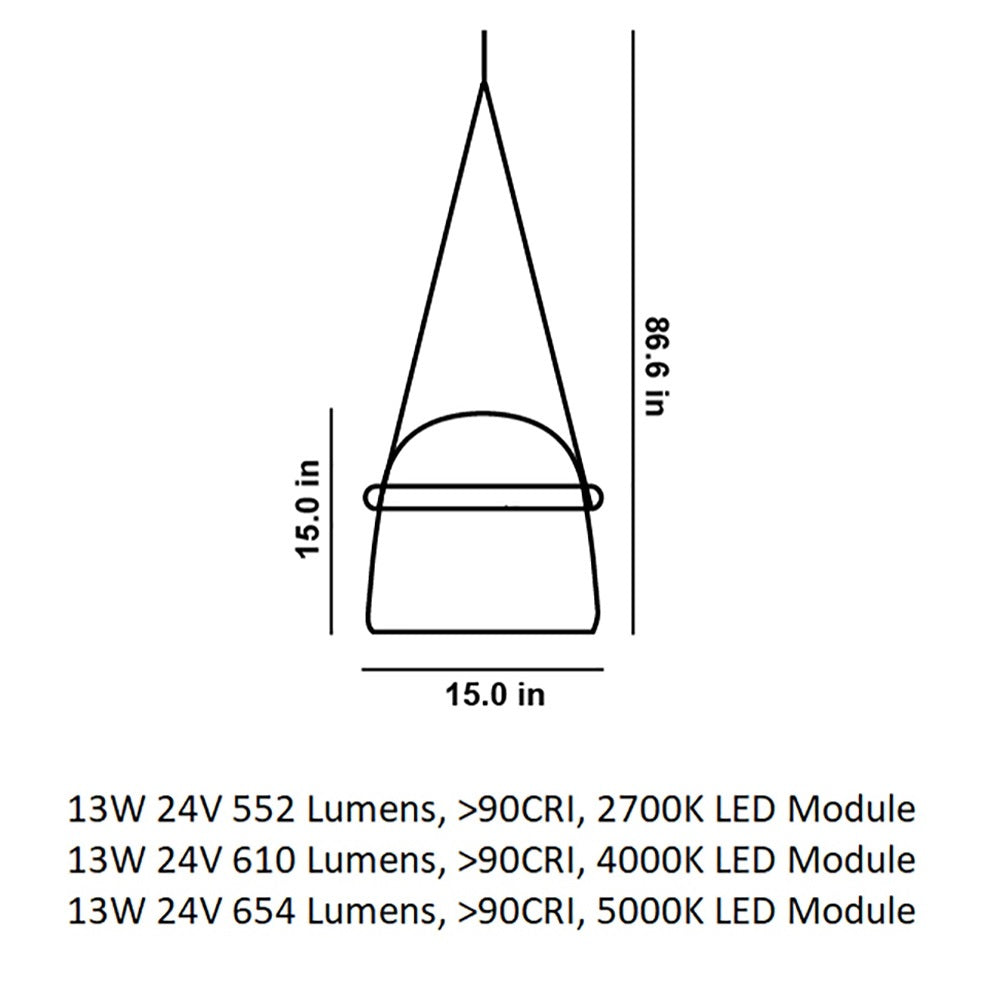 Mona LED Pendant Light