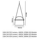 Mona LED Pendant Light