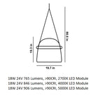 Mona LED Pendant Light