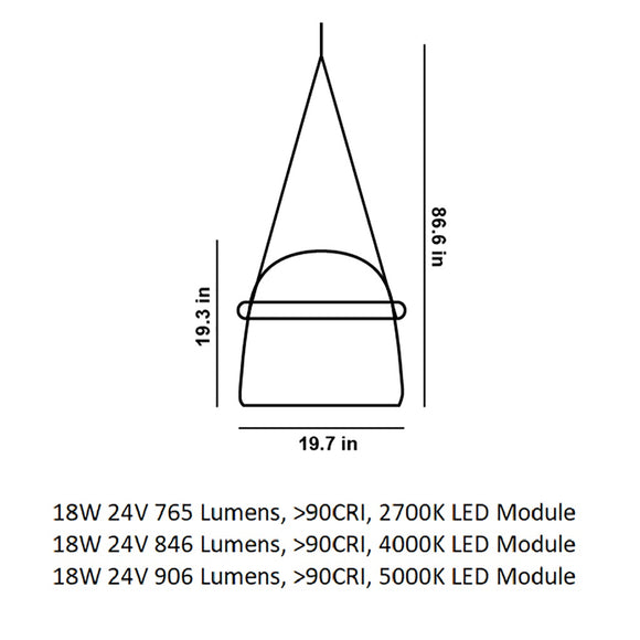 Mona LED Pendant Light