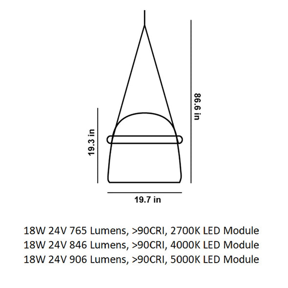 Mona LED Pendant Light