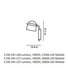 Mona LED Wall Sconce