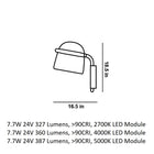 Mona LED Wall Sconce