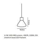 Muffins LED Pendant Light