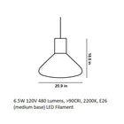 Muffins LED Pendant Light