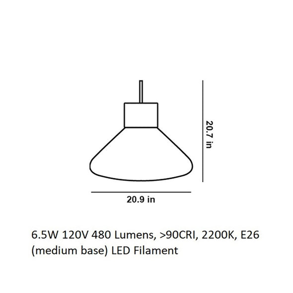 Muffins LED Pendant Light