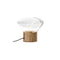 Muffins Mini LED Table Lamp  option Transparent / European Oak - Natural Lacquer (Wax)