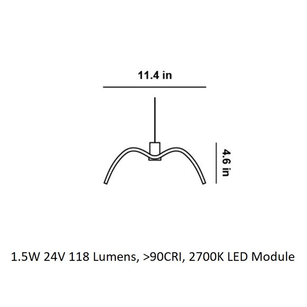 Night Birds Mini LED Pendant Light
