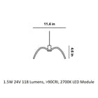 Night Birds Mini LED Pendant Light