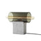 Overlay LED Table Lamp  option Olive Green / Natural