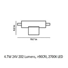 Overlay LED Table Lamp