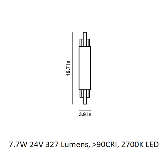 Overlay LED Wall Sconce