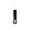 Prisma Vertical LED Pendant Light  option Smoke Grey / Burnished Black
