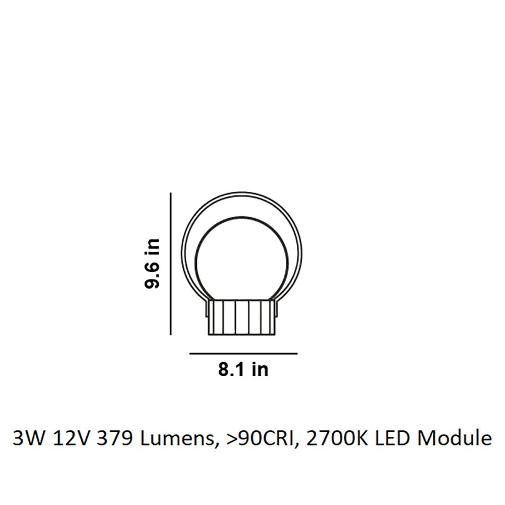 Sfera Outdoor Portable LED Table Lamp