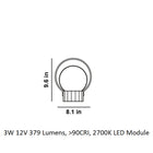 Sfera Outdoor Portable LED Table Lamp