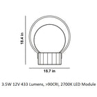 Sfera Outdoor Portable LED Table Lamp