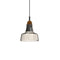 Shadows LED Pendant Light  option Smoke Brown / American Walnut - Natural Waxed