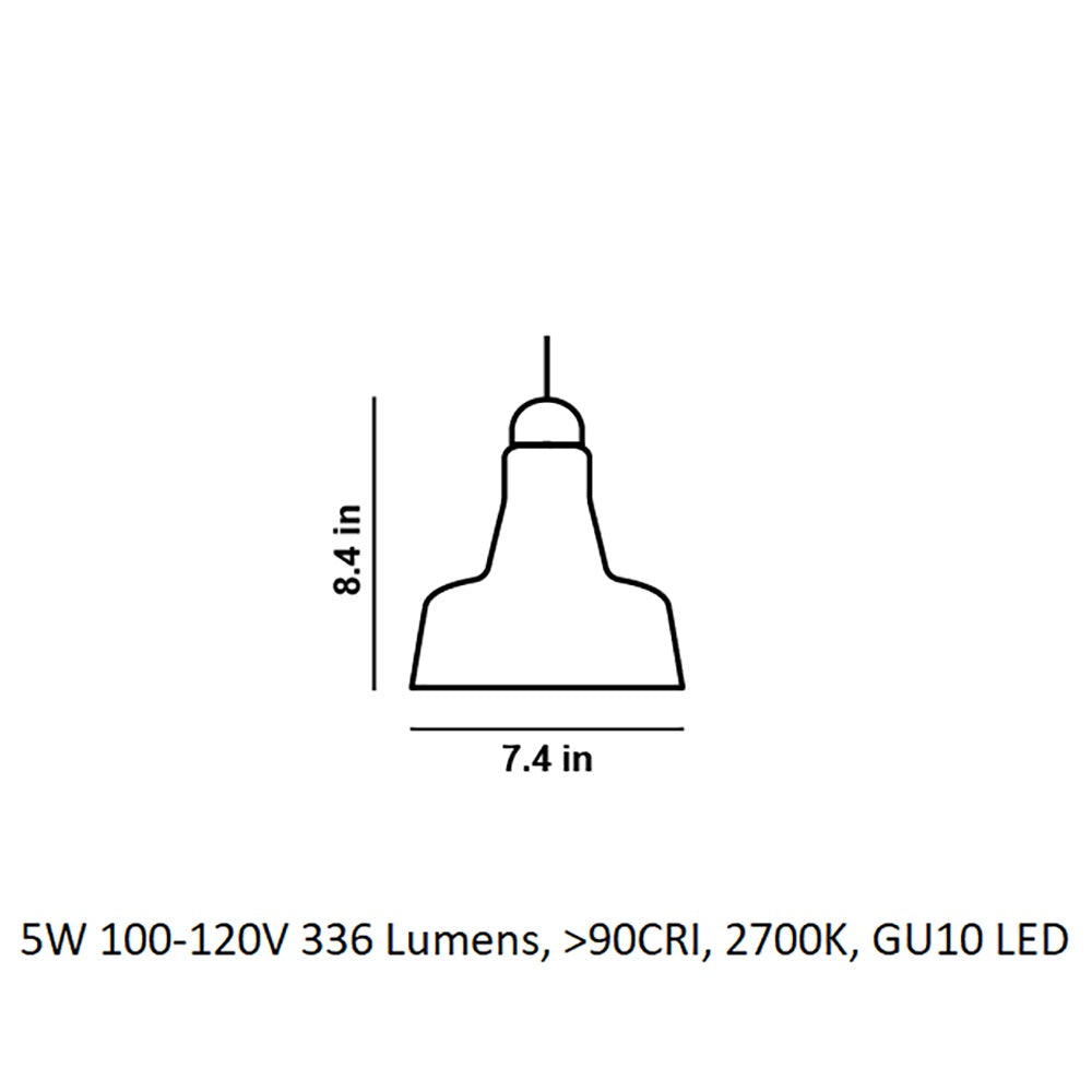 Shadows LED Pendant Light