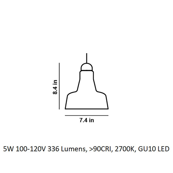 Shadows LED Pendant Light