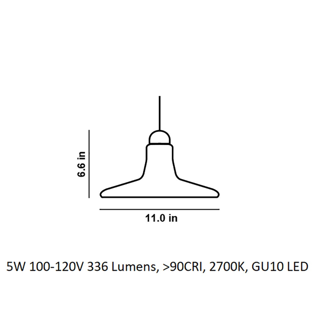 Shadows LED Pendant Light