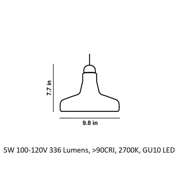Shadows LED Pendant Light