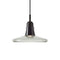 Shadows Outdoor LED Pendant Light  option Smoke Grey Glossy / Black / Large: 9.8 in diameter