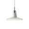 Shadows Outdoor LED Pendant Light  option Triplex Opal Glossy / Silver / Large: 9.8 in diameter
