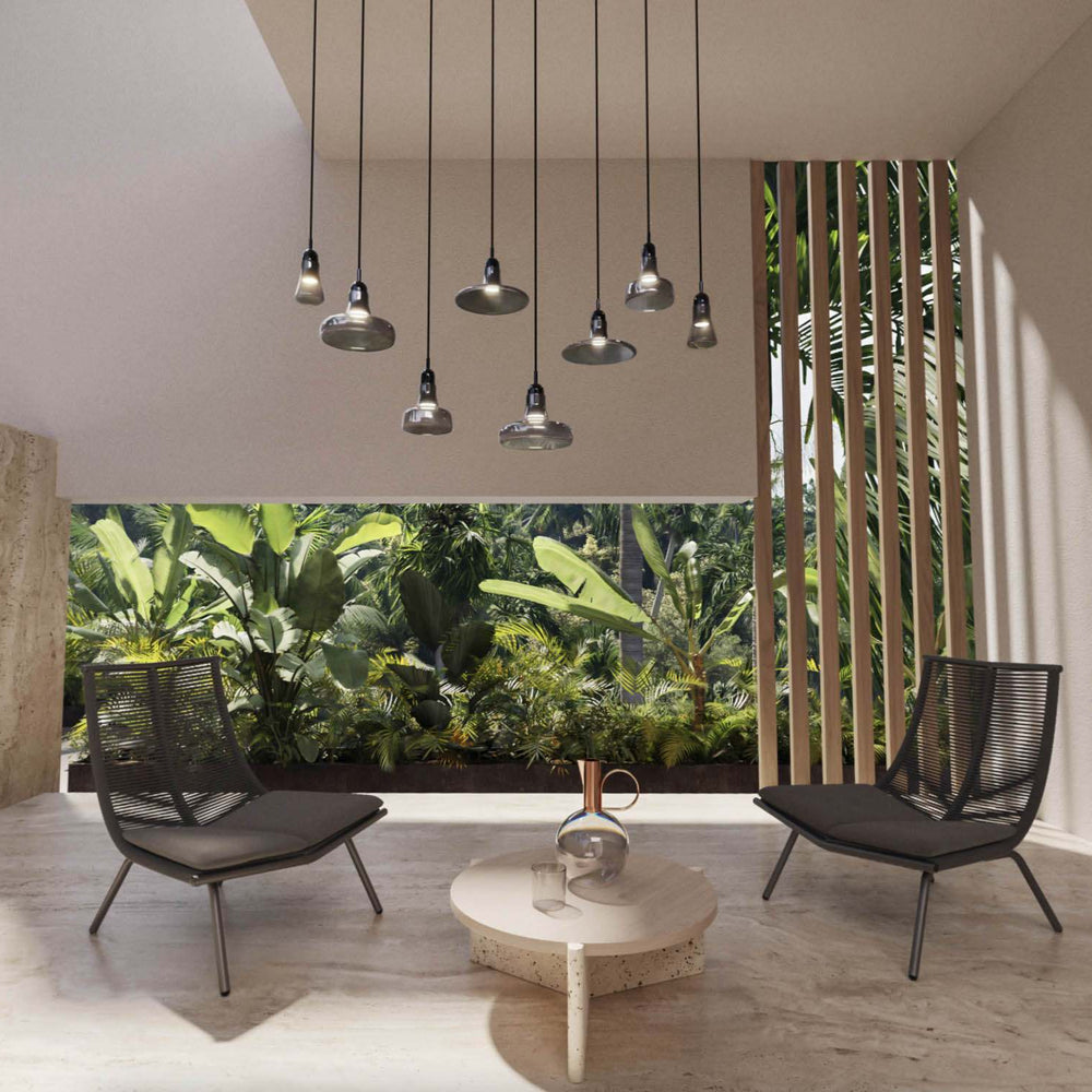 Shadows Outdoor LED Pendant Light