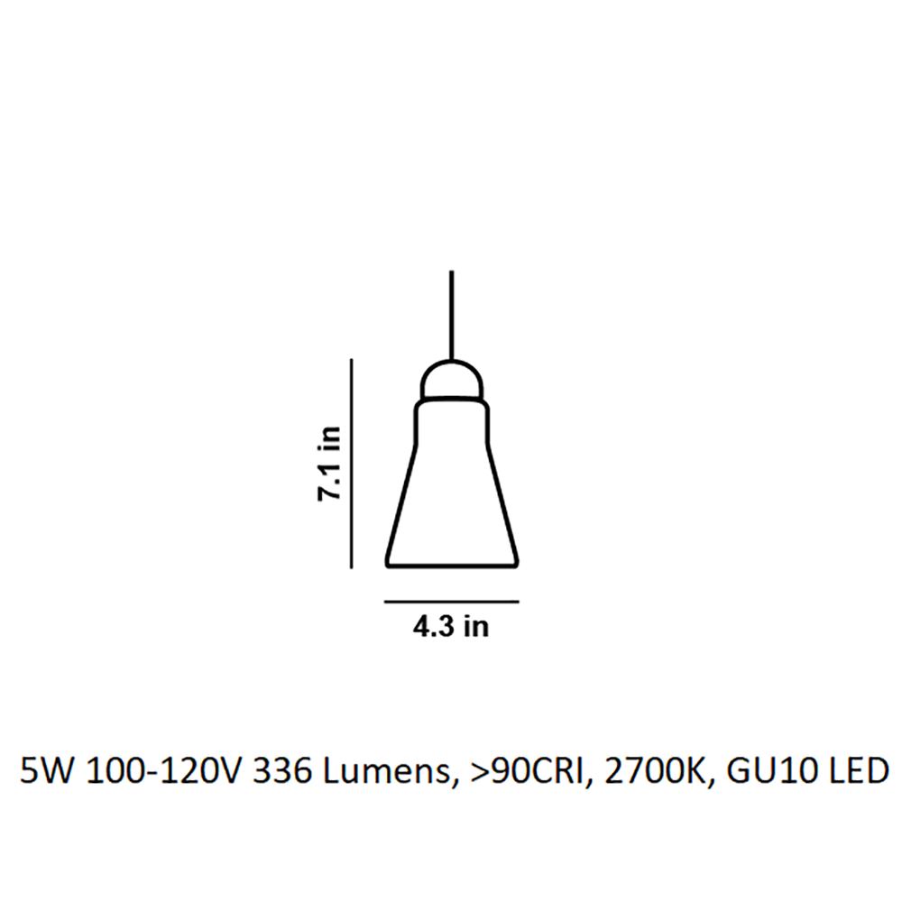Shadows Outdoor LED Pendant Light