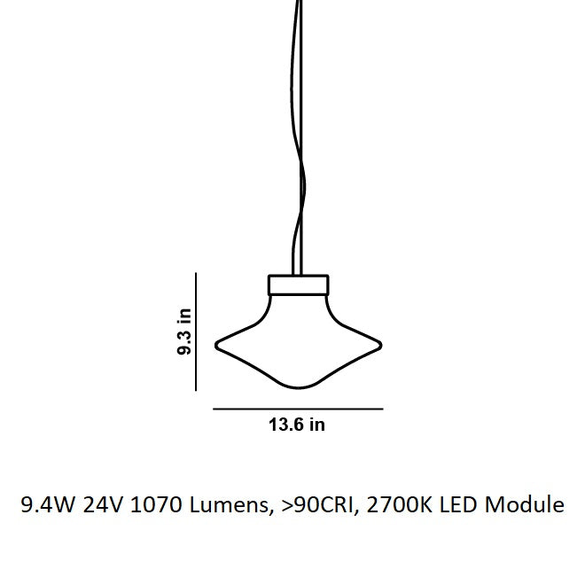 Trottola LED Pendant Light