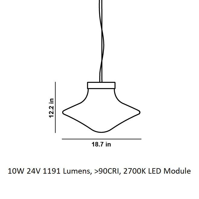 Trottola LED Pendant Light