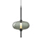 Under Pressure LED Pendant Light  option Smoke Grey / Brushed Black / Black