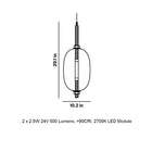 Under Pressure LED Pendant Light