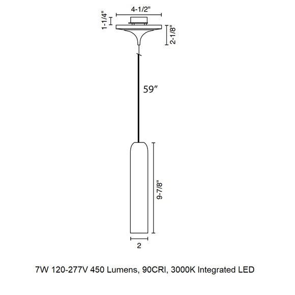 Candle LED Pendant Light