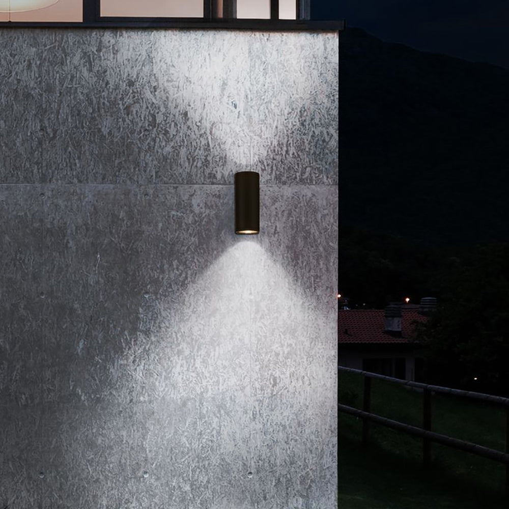 Outdoor Cylinder LED Wall Sconce