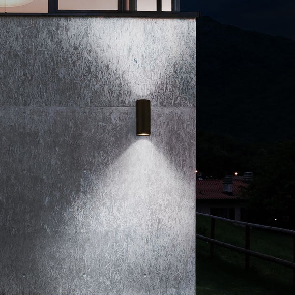 Outdoor Cylinder LED Wall Sconce