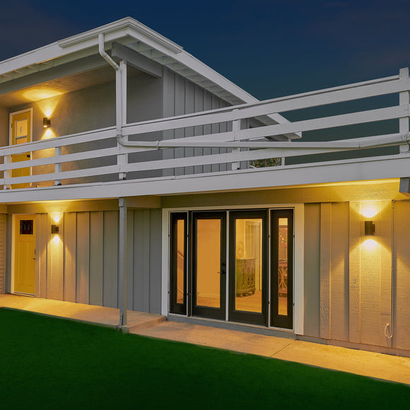 Outdoor Cylinder LED Wall Sconce
