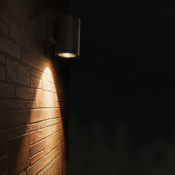 Outdoor Cylinder LED Wall Sconce