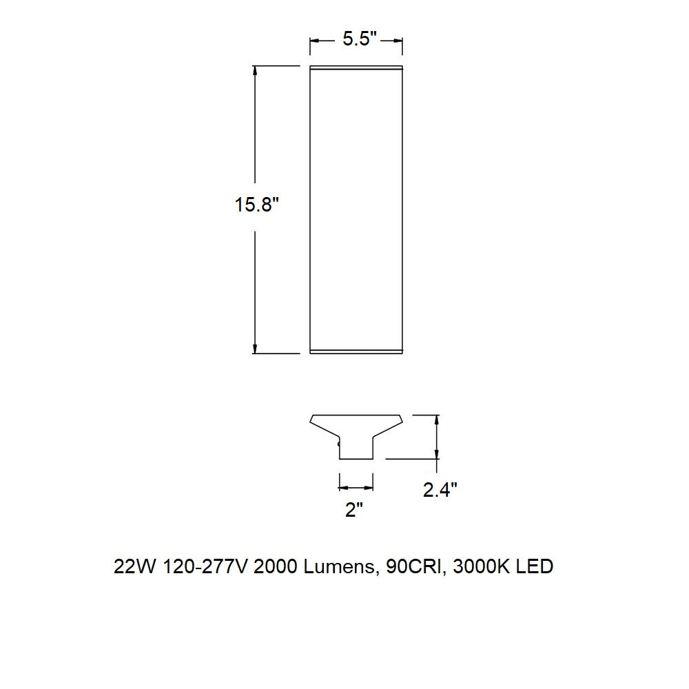 Runner LED Wall Sconce