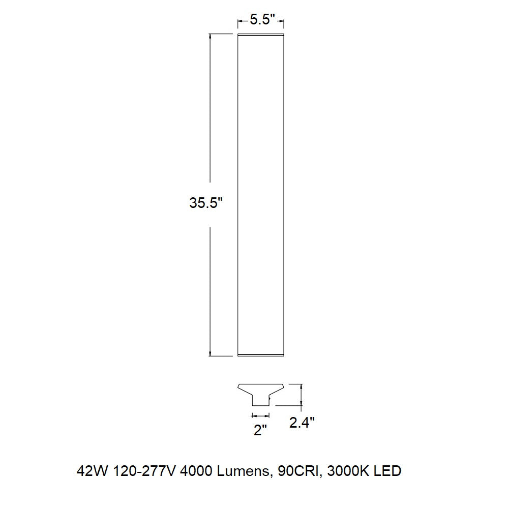 Runner LED Wall Sconce