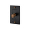 Cross 1-Gang Dimmer Switch  option Black / Warm Sunset
