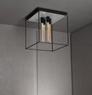 Caged 4.0 Square Flush Mount